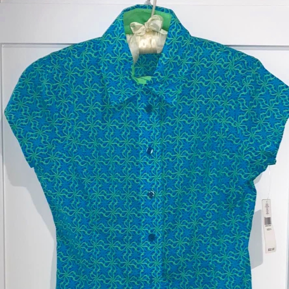 New With Tags! Womens I.e. Cotton Short sleeve top size Small